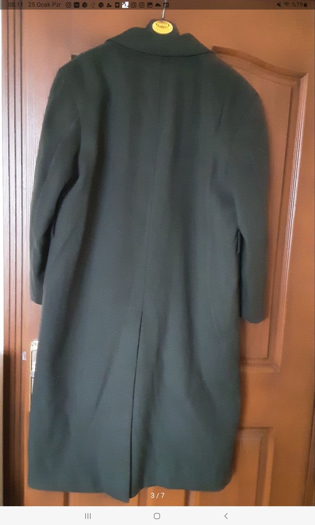 sarar erkek kaşe manto - Görsel 3