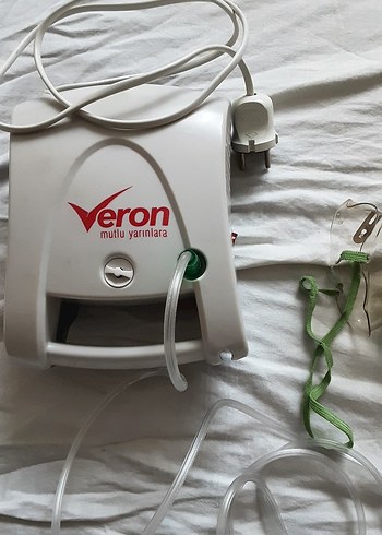 Veron  Beyaz  kompresörlü Nebulizatör Cihazı - Görsel 3
