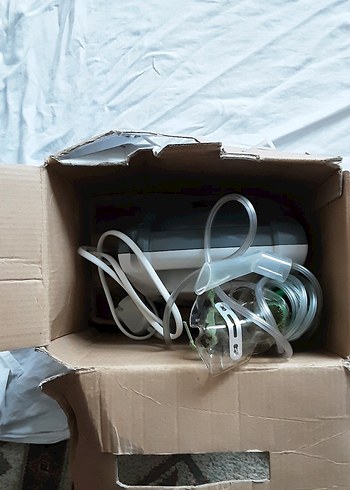 Veron  Beyaz  kompresörlü Nebulizatör Cihazı - Görsel 4