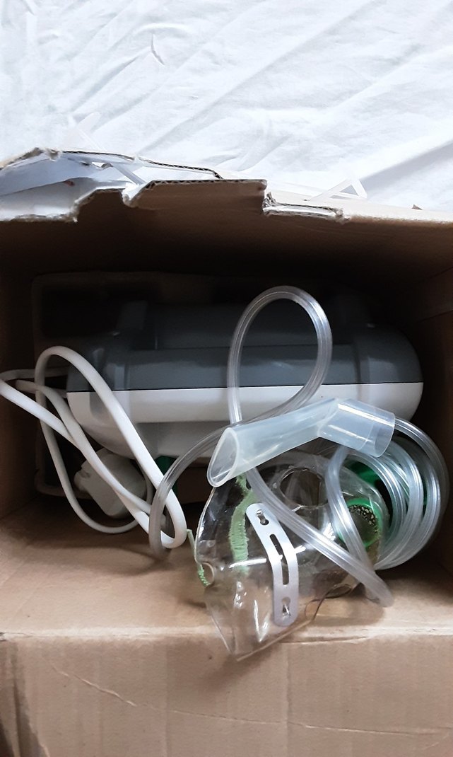 Veron  Beyaz  kompresörlü Nebulizatör Cihazı - Görsel 5