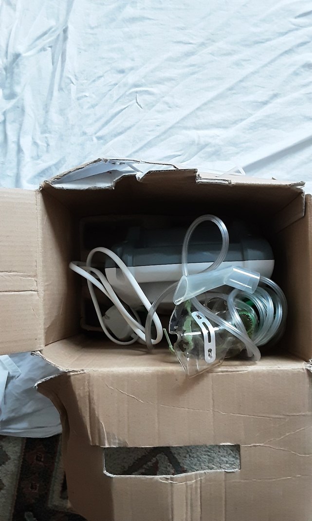 Veron  Beyaz  kompresörlü Nebulizatör Cihazı - Görsel 4