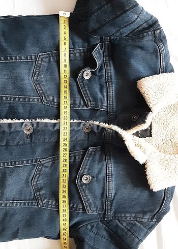 kışlık erkek kot ceket - Görsel 6