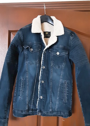 kışlık erkek kot ceket - Görsel 2