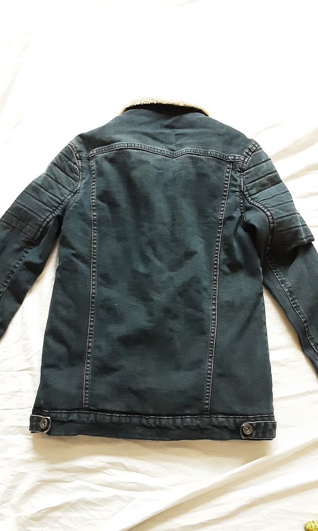 kışlık erkek kot ceket - Görsel 4