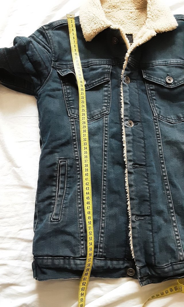 kışlık erkek kot ceket - Görsel 5