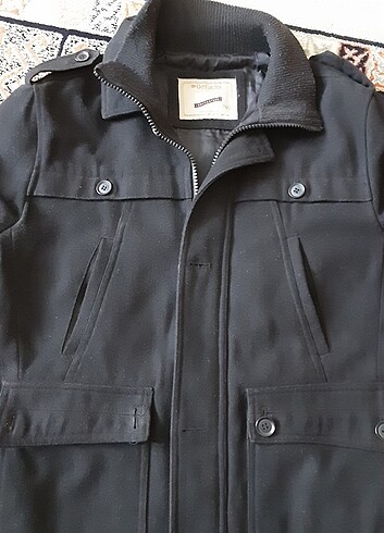 defacto erkek kısa kaşe kaban - Görsel 5