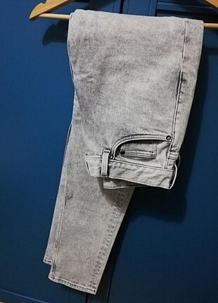 Beyaz H&M Erkek Jeans