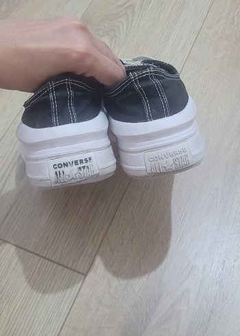 38 Beden Siyah converse ayakkabı