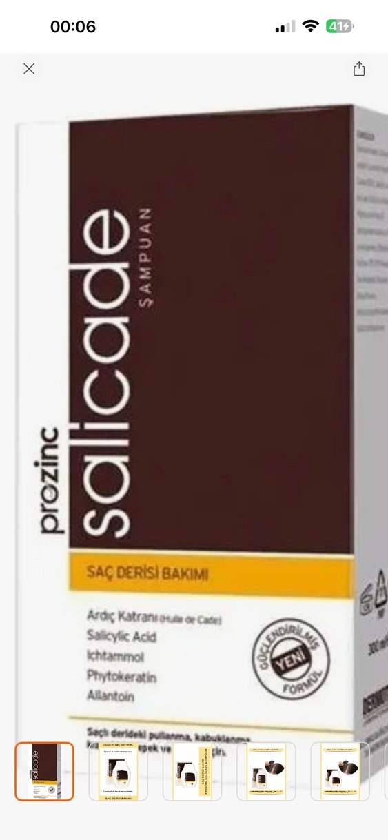 Prozinc Salicade Kepek Şampuanı - Görsel 4