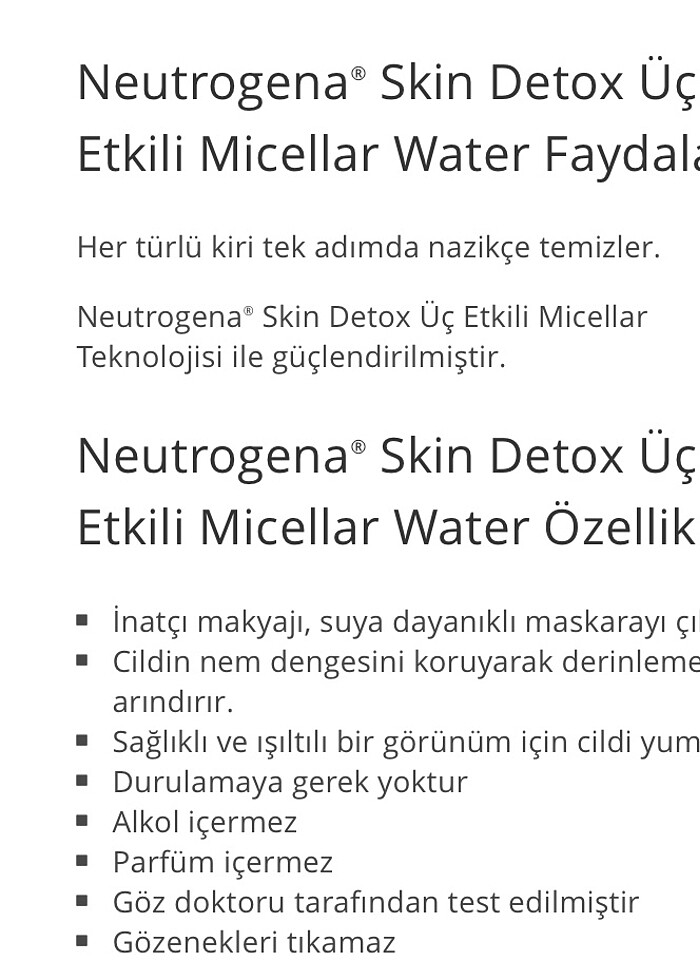 3 etkili micellar water - Görsel 2