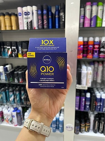 Nivea Q10 kırışıklık karşıtı gece bakım kremi