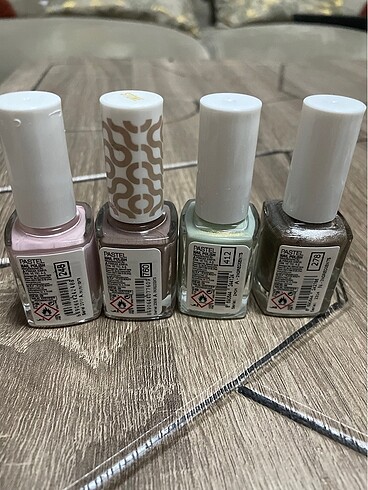 Pastel 4'lü oje