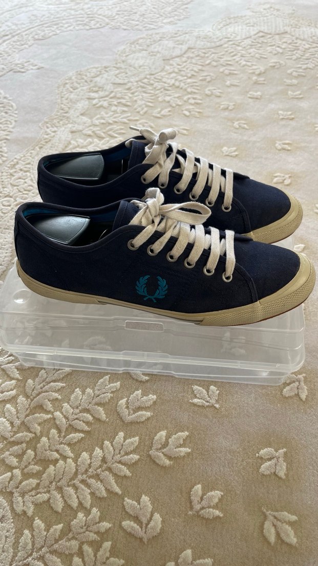 Lacivert erkek fred perry Spor Ayakkabı 42  Rahat Tarz - Görsel 2