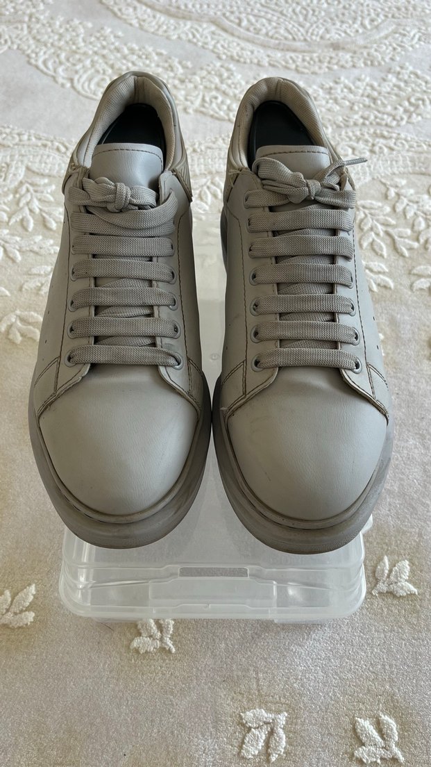 Bej erkek 41 numara Spor Ayakkabı Stiletto Topuklu - Görsel 2