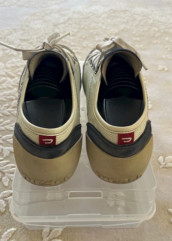 Diesel  Beyaz erkek  Dolgu Topuk Spor Ayakkabı 42 numara - Görsel 4