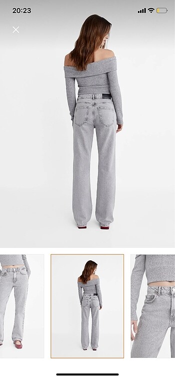 Stradivarius 38 beden kot pantolon (Sadece 2 kere giyildi) Stradivarius D98
