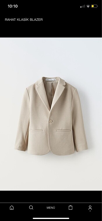 Erkek çocuk blazer ceket