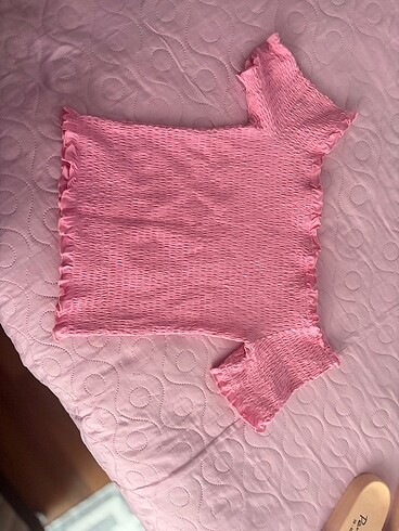 H&M Pembe bluz