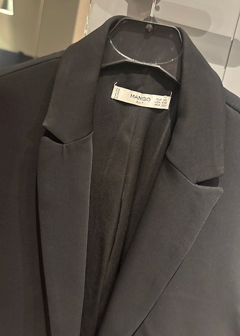 Siyah Kemerli Midi Ofis Yeleği - Görsel 2