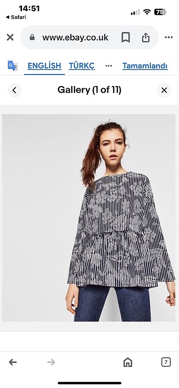 Zara bluz