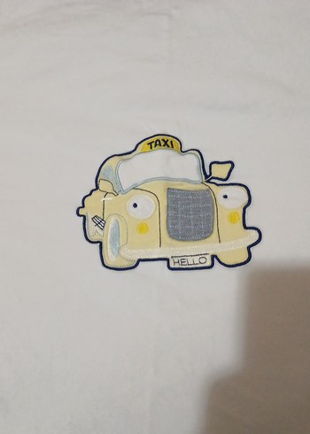 Beyaz Baskılı Çocuk Battaniyesi - Görsel 2