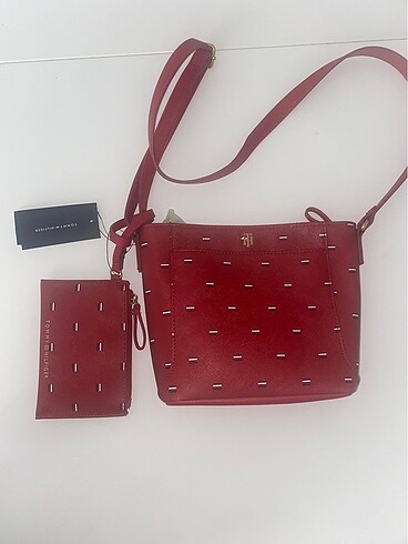 Tommy Hilfiger Tommy Kırmızı Çanta
