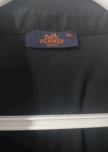 Düğmeli Siyah Erkek Polo Tişört - Görsel 2