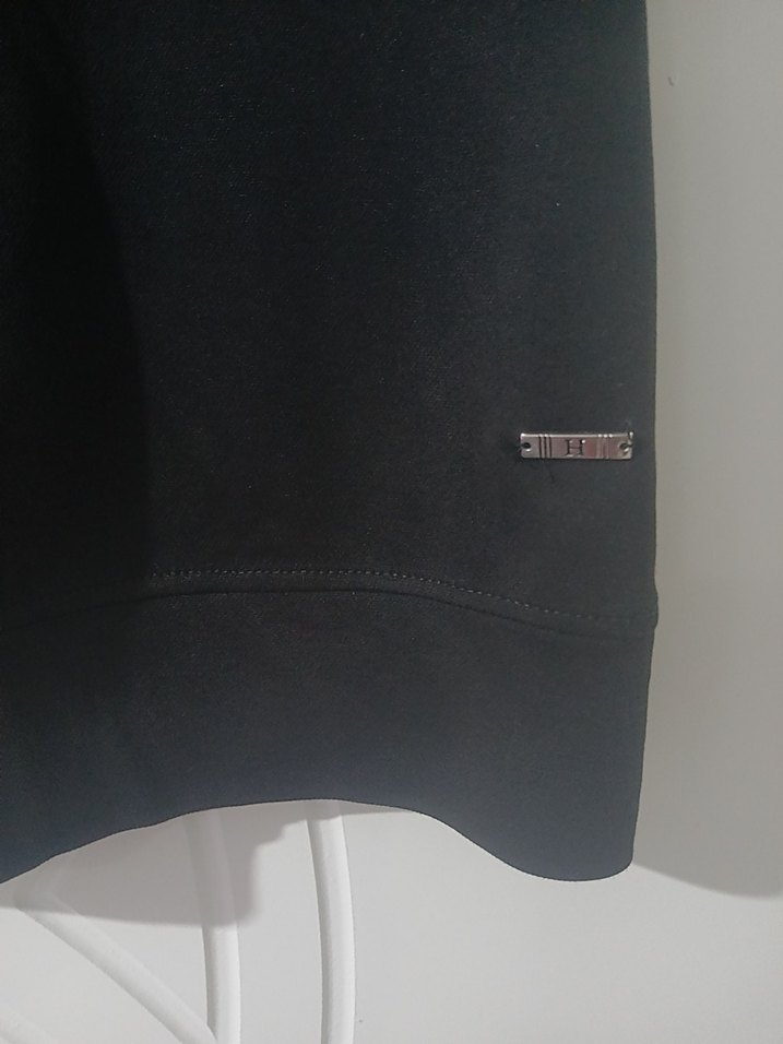 Düğmeli Siyah Erkek Polo Tişört - Görsel 3