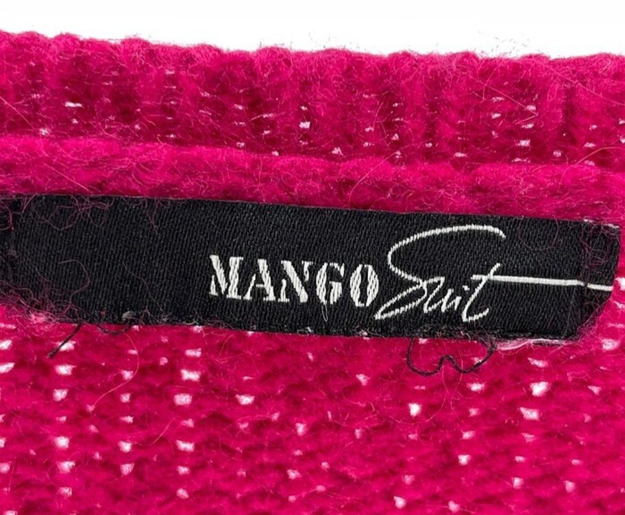 Pembe Örgü Kadın Kazak - Görsel 3