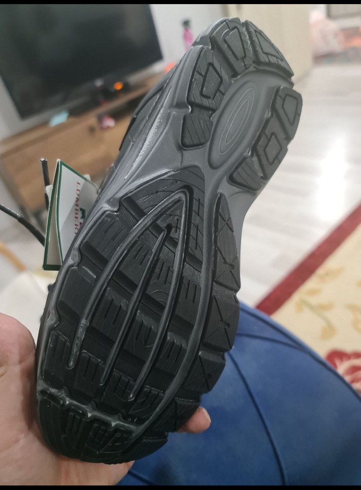 Erkek Siyah Bağcıklı Spor Outdoor Ayakkabı - Görsel 3