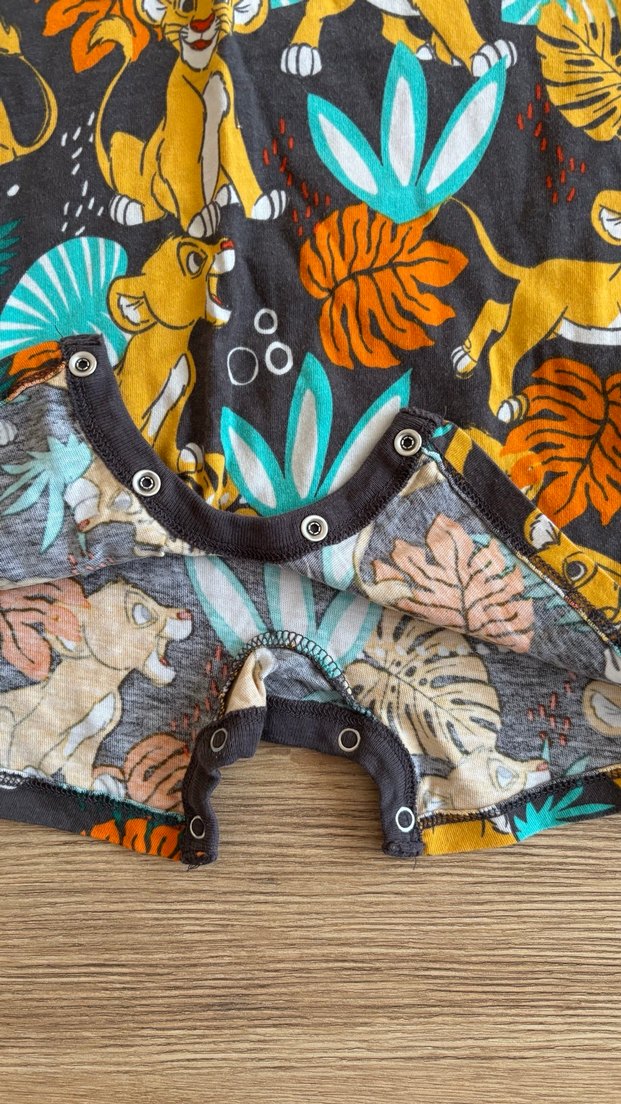 Kısa Kollu Baskılı Bebek Erkek Tulum - Görsel 2