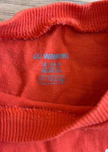 Erkek Kırmızı Kısa Kollu Pamuklu Tişört - Görsel 2