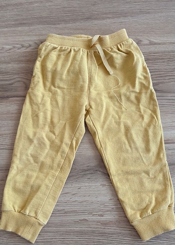 Sarı Erkek Çocuk Rahat Kesim Pantolon - Görsel 2