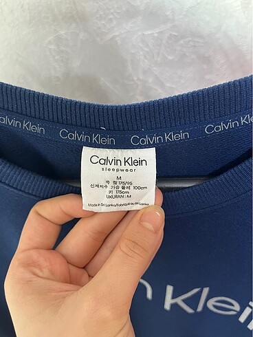 Calvin Klein Calvin klein uzun sweatshirt