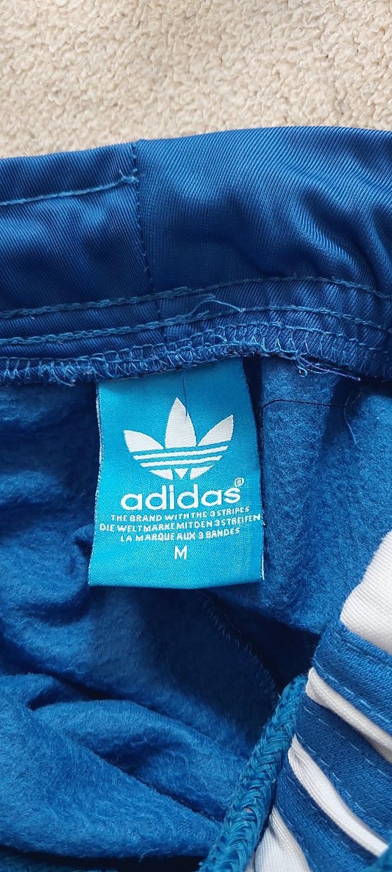 Parlak Mavi Fermuarlı Erkek Eşofman Altı - Görsel 5