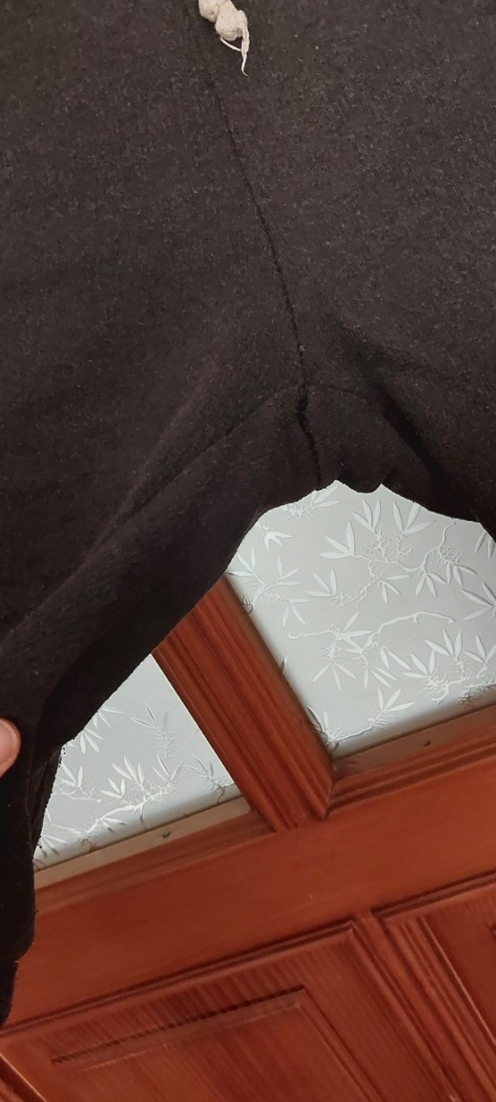 Siyah Pamuklu Rahat Kesim Erkek Şort - Görsel 3