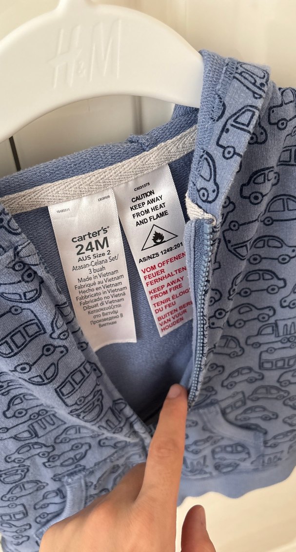 Kapüşonlu Fermuarlı Erkek Çocuk Sweatshirt - Görsel 3