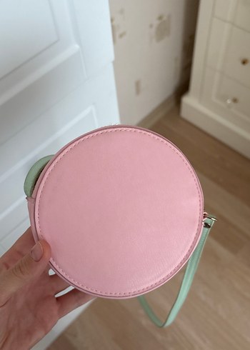 Pembe Yuvarlak Minnie Mouse Çanta - Görsel 2