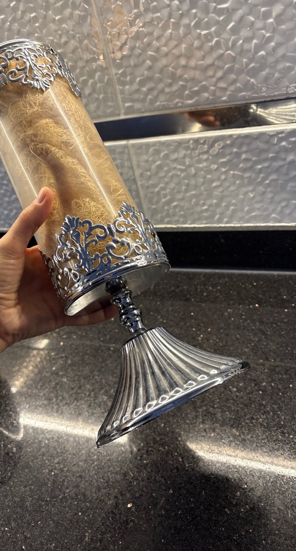 Gri Renkli Parlak dekoratif aksesuar - Görsel 2