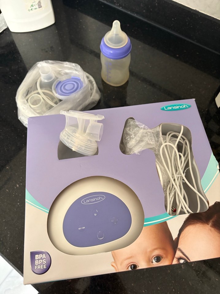 Mor Elektrikli Göğüs Pompası - Görsel 2