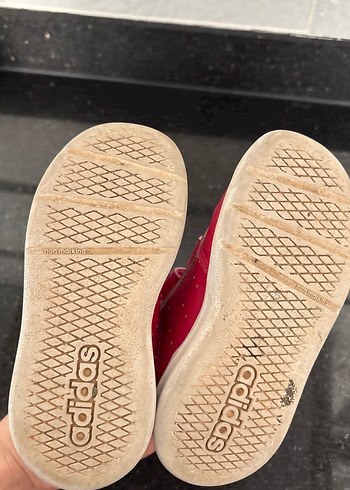 Kız Çocuk Pembe Cırt Cırtlı Spor Ayakkabı - Görsel 3