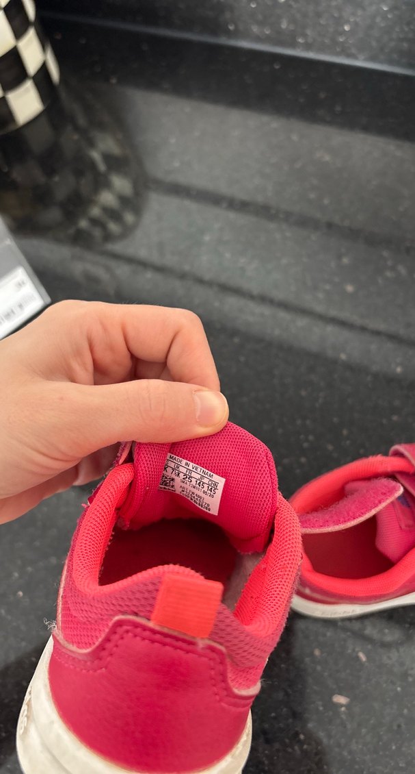 Kız Çocuk Pembe Cırt Cırtlı Spor Ayakkabı - Görsel 4