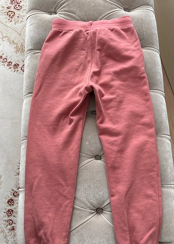 Kızlar için Rahat Pembe Eşofman Altı - Görsel 3