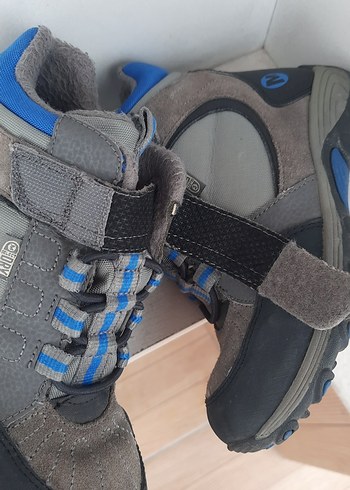 32 Beden gri Renk merrell Gri Erkek Çocuk Cırt Cırtlı Bot