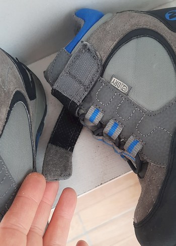 32 Beden merrell Gri Erkek Çocuk Cırt Cırtlı Bot