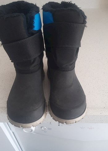 dechatlon Erkek Çocuk Lacivert Cırtcırtlı Bot