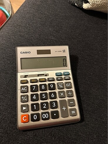 Casio hesap makinesi