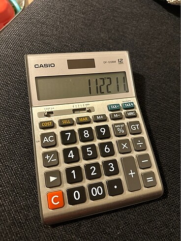  Beden Casio hesap makinesi