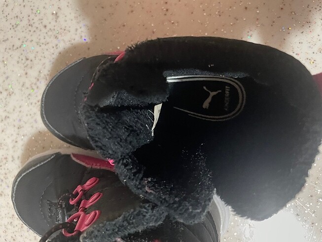 22 Beden pembe Renk Puma 22 numara çocuk bot