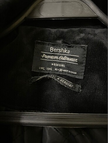 Bershka Bershka Siyah Deri Ceket